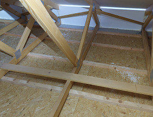 Zateplení bungalovu pomocí foukané izolace